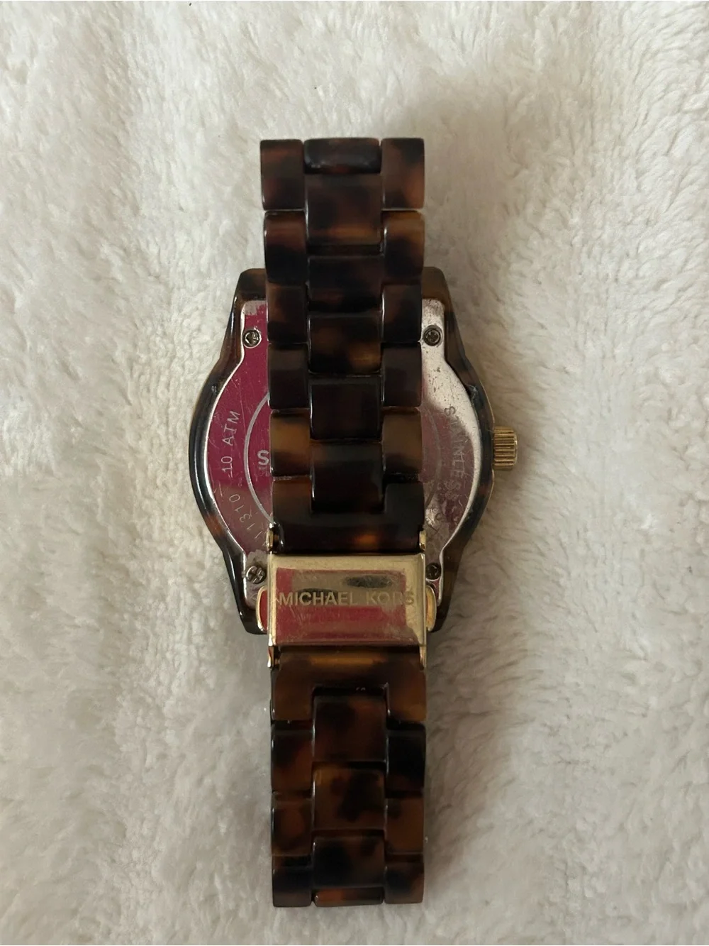 Michael Kors Brown Tortoise and Gold Women'sWatch